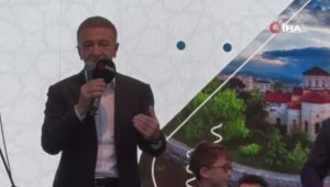 Ahmet Ağaoğlu, Başkent'te düzenlenen Trabzon günleri etkinliklerine katıldı