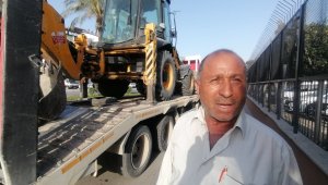 Alıcı kılığına giren polisler, cezaevinden izinli çıkan iş makinesi hırsızını suçüstü yakaladı