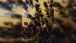 Asker uğurlama konvoyunda kavga