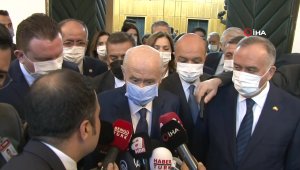 Bahçeli: "Sayın Cumhurbaşkanı terörle mücadelede kararlı duruşunu devam ettiriyor"