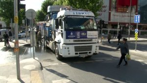 Bahçelievler'de feci kaza: Abla kardeşe İSKİ kamyonu çarptı