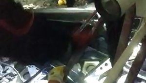 Bursa'daki göçükte Gölcük depremini andıran görüntüler..."Kimse var mı"