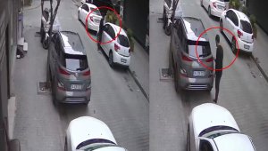 Cam parçasıyla onlarca aracı çizdi