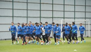 Çaykur Rizespor, Yeni Malatyaspor maçının hazırlıklarını sürdürdü
