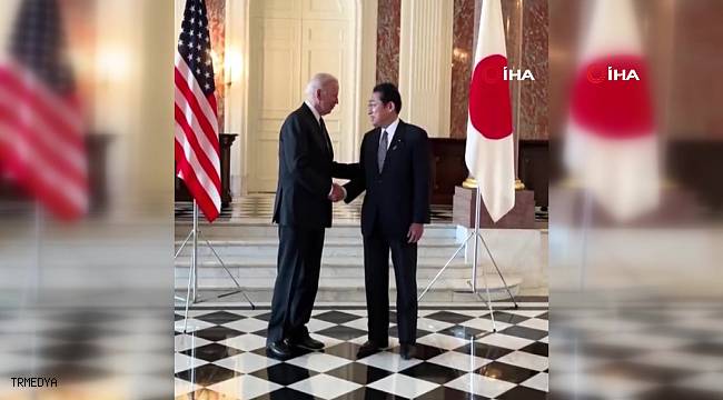 Japonya Başbakanı Kishida ve ABD Başkanı Biden'dan ikili zirve