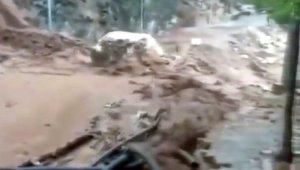 Kayseri'de aşırı yağış sel ve heyelana neden oldu