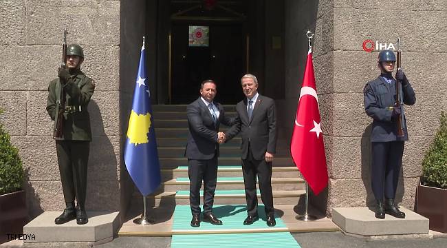 Milli Savunma Bakanı Akar, Kosova Savunma Bakanı Mehaj ile görüştü