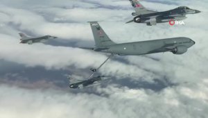 MSB'den Hava Kuvvetleri Komutanlığı'nın nefes kesen "Akdeniz Eğitim Görevi" paylaşımı