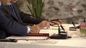 "İmzaladığımız ortak bildiriyle ülkelerimiz arasındaki ilişkileri stratejik ortaklık seviyesine yükselttik"
