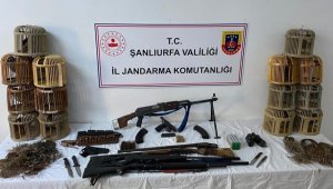 Sınırdan geçirilen uzun namlulu silah ve tabanca ele geçirildi