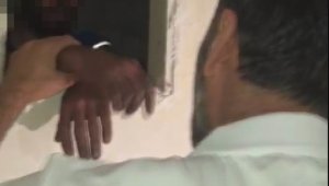 Aranan şahısla polisin ilginç diyaloğu