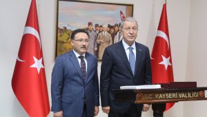 Bakanlar Nebati ve Akar'dan Kayseri Valiliği'ne ziyaret