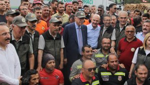 Cumhurbaşkanı Erdoğan: "Yangın büyük oranda kontrol altına alındı"