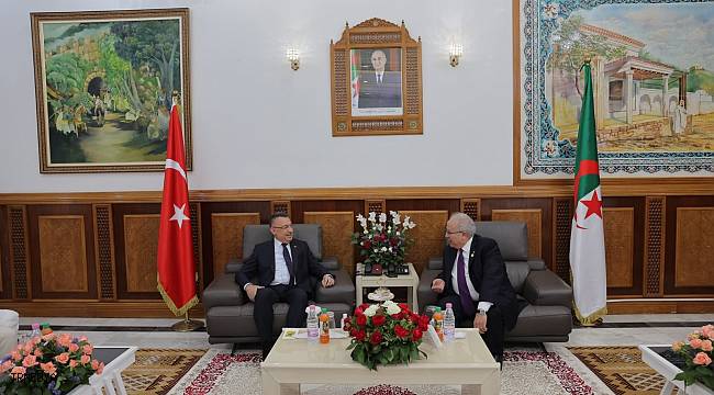 Cumhurbaşkanı Yardımcısı Oktay: "Cezayir'deki Türk yatırımları 5 milyar dolara ulaşmış durumda"