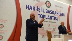 HAK-İŞ Genel Başkanı Arslan: "Bütün ücretlilerden 1 yıl süreyle gelir vergisi almayın"