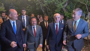 İçişleri Bakanı Soylu Kayseri'de