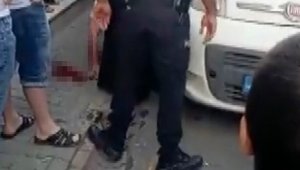 Markette taciz iddiası: Dükkanı basıp darbettiler