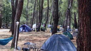 Tatilcilerin yeni gözdesi, çadır turizmi