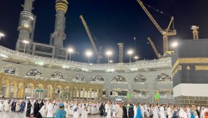 Türk hacı adayları 2 yıllık hasretin ardından kutsal topraklarda