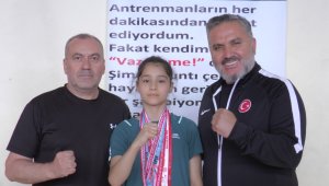 Türkiye şampiyonu Eda'nın hedefi dünya şampiyonluğu