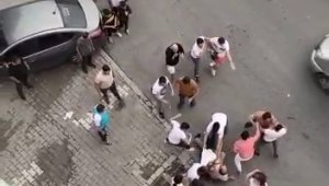 Yol verme kavgasında ortalık savaş alanına döndü