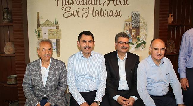 Bakan Kurum 63. Uluslararası Akşehir Nasreddin Hoca Şenliği'ne katıldı