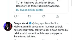 Bakan Yanık'tan algı haberlerine tepki