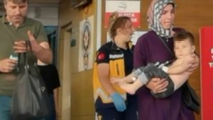 Çamaşır suyu içen çocuk hastanelik oldu