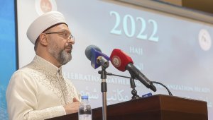 Diyanet İşleri Başkanı Erbaş: "Hac, ümmet bilincinin, kardeşlik ruhunun yeryüzüne ilanıdır"