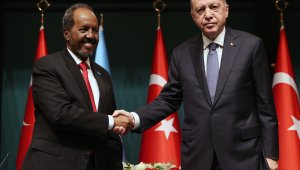 Erdoğan, "Somali ile ikili ticaret hacmimiz geçen sene yüzde 31 artarak 363 milyon dolara ulaştı"