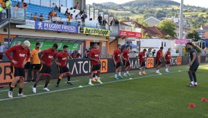 Galatasaray'dan tatsız prova