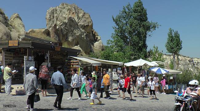 Kapadokya'yı bayramda 83 bin 766 kişi ziyaret etti