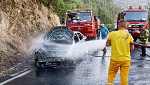 Madra Dağları'nda facianın eşiğinden dönüldü