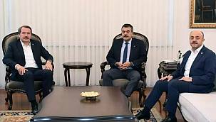 Eğitim çalışanları sorunlarını Bakan Tekin'e iletti