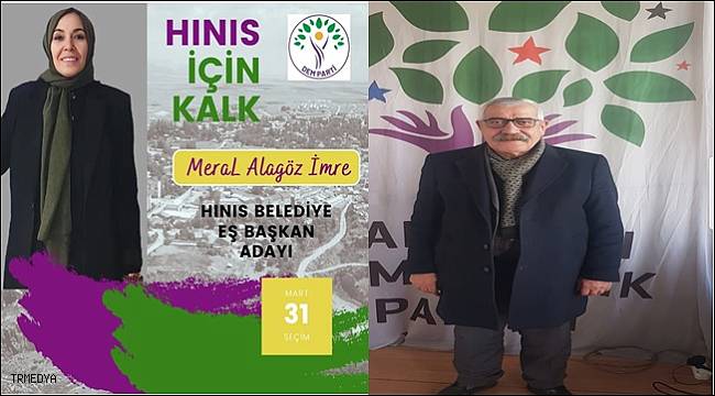 Dem Parti Hınıs Adayı Netleşti