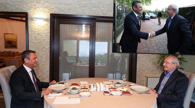 CHP Genel Başkanı Özel, Kılıçdaroğlu ile bir araya geldi