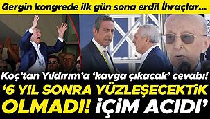 Fenerbahçe'de tarihi kongre! Gergin anlar yaşandı,