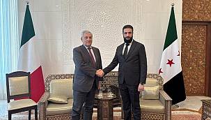 İtalya Dışişleri Bakanı Tajani, Suriye'deki yeni yönetimin lideri eş-Şara ile görüştü