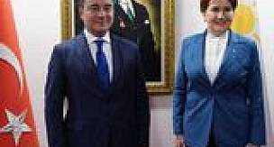 ALİ BABACAN İYİ PARTİ GENEL BAŞKANI MERAL AKŞENER'İ ZİYARET ETTİ 