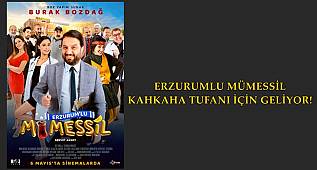 ERZURUMLU MÜMESSİL KAHKAHA TUFANI İÇİN GELİYOR!